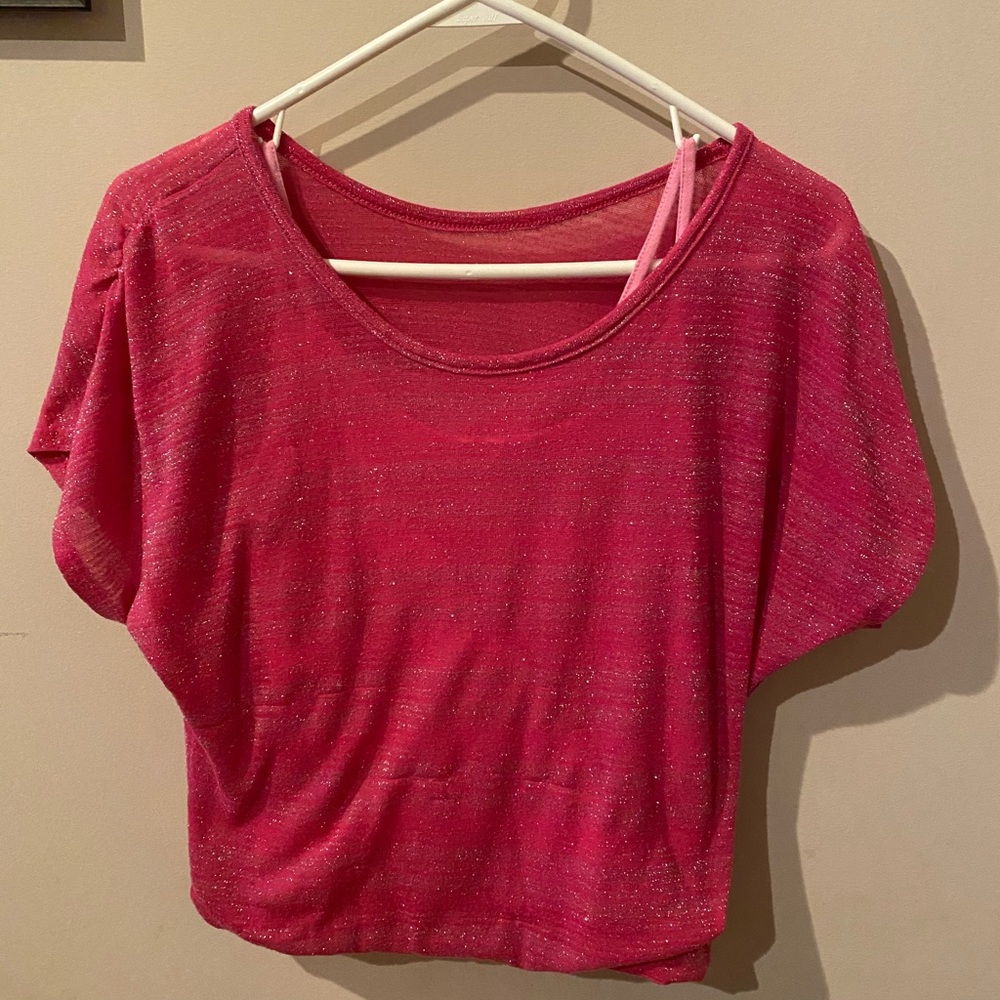 Pink blouse